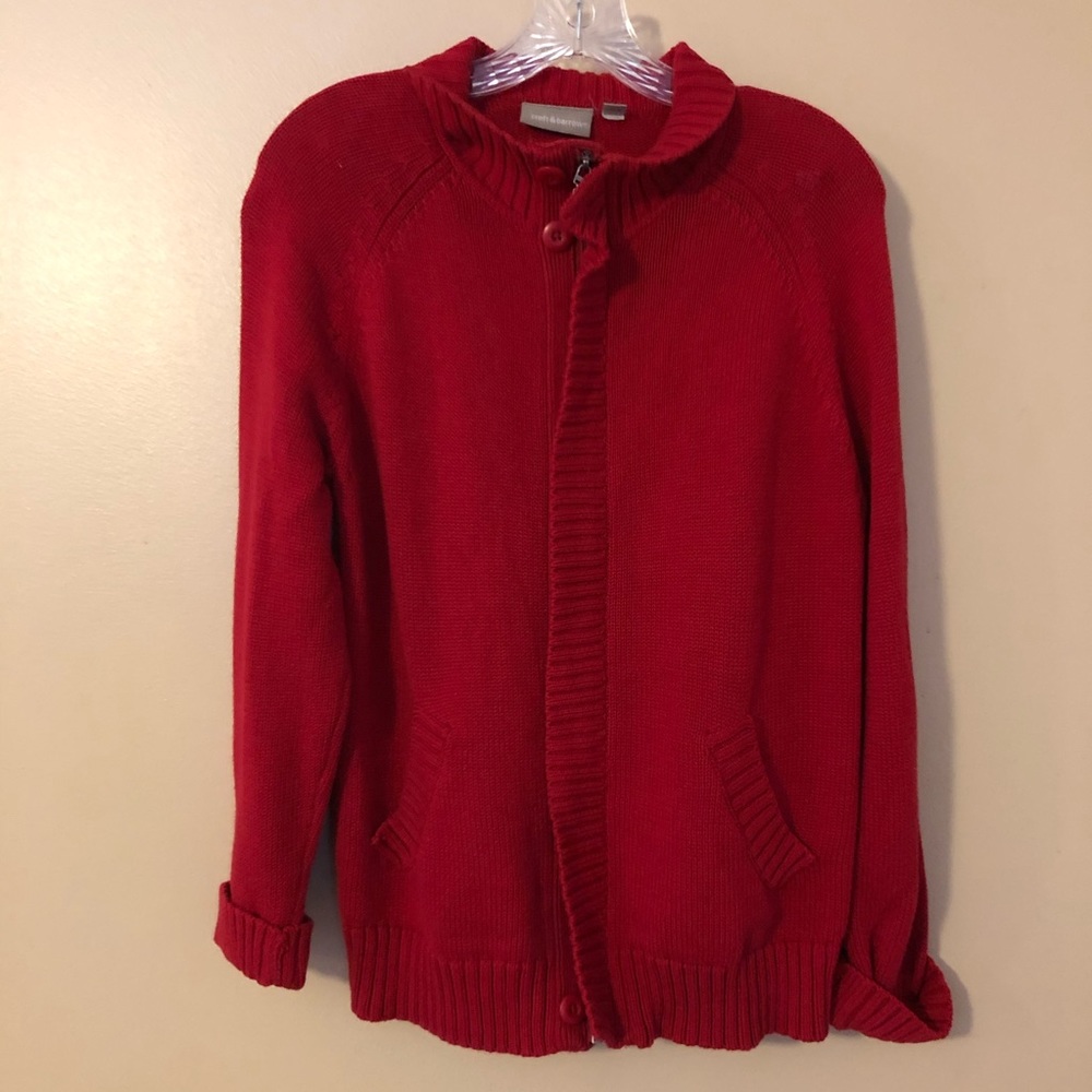 Croft & Barrow Red Jacket - Picture 4 of 7